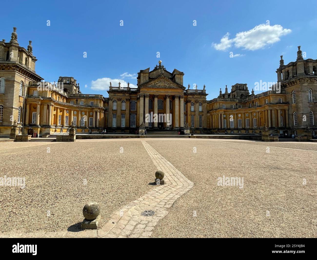 Palais de Blenheim - Image de stock capturée avec un smartphone