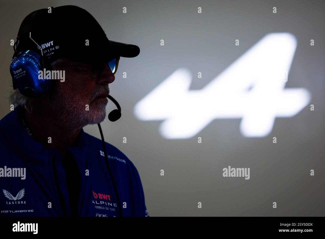 BRIATORE Flavio (ita), Alpine F1 Team, portrait lors des essais de pré-saison de formule 1 Aramco 2025 du Championnat du monde FIA de formule 1 2025 du 26 au 28 février 2025 sur le circuit international de Bahreïn, à Sakhir, Bahreïn Banque D'Images