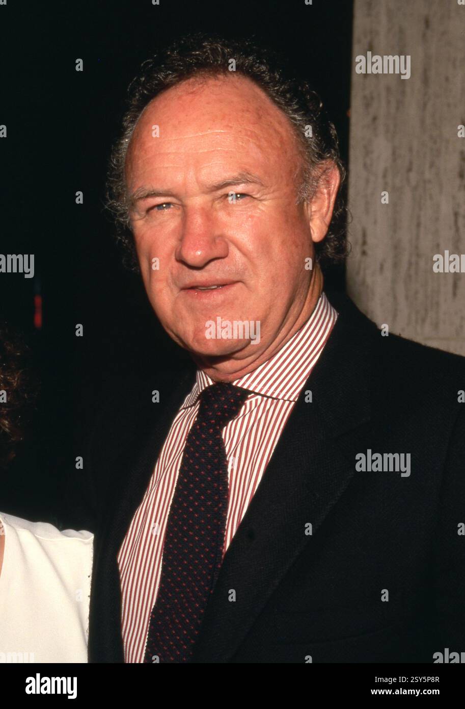 **FICHIER PHOTO** Gene Hackman et sa femme Betsy retrouvés morts à Santa Fe Home. GENE Hackman Circa 1980's Credit : Ralph Dominguez/MediaPunch Banque D'Images