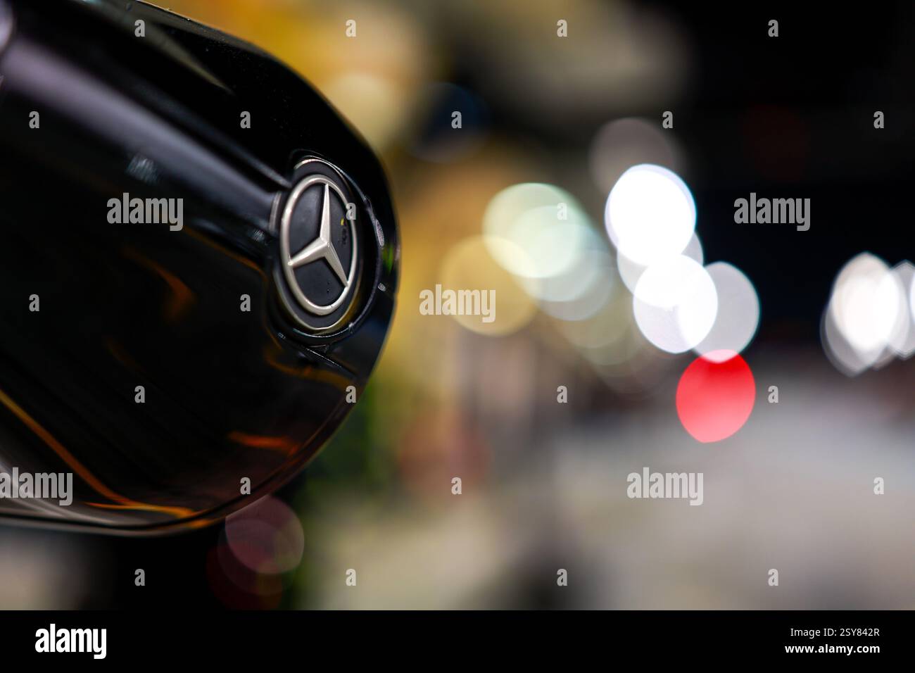 Mercedes AMG F1 Team illustration lors des essais de pré-saison de formule 1 Aramco 2025 du Championnat du monde de formule 1 FIA 2025 du 26 au 28 février 2025 sur le circuit International de Bahreïn, à Sakhir, Bahreïn - photo / DPPI Banque D'Images