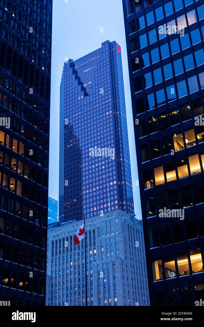 Canada, Ontario, Canada, immeuble de la Banque de Nouvelle-Écosse Banque D'Images Canada, Ontario, Canada, immeuble de la Banque de Nouvelle-Écosse Banque D'Images