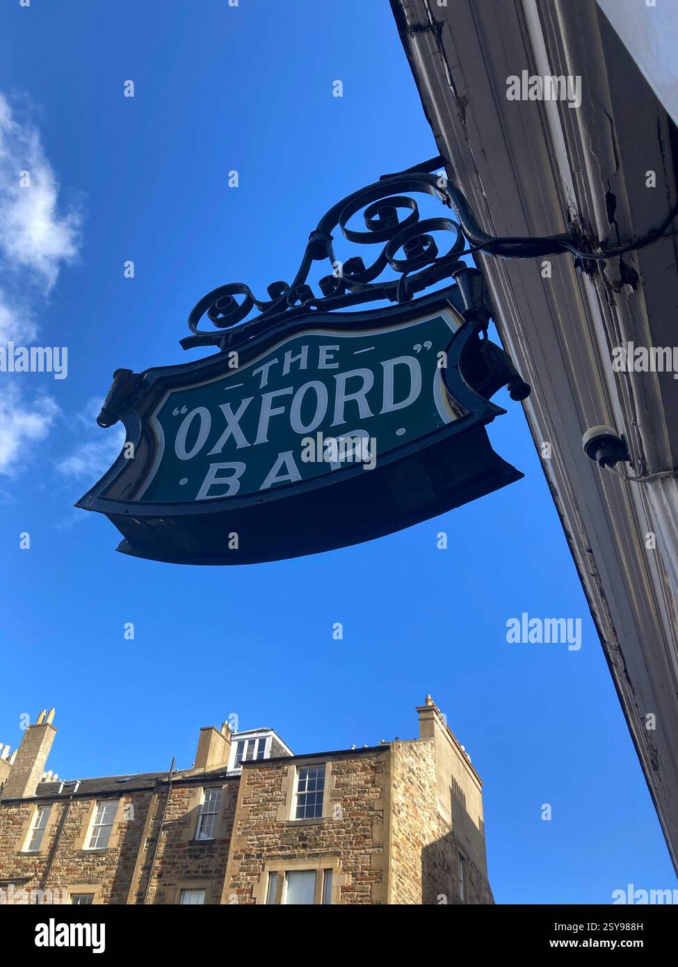 Le bar Oxford, Young Street, Édimbourg, Écosse Banque D'Images