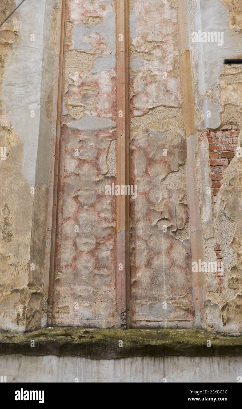 Ruines de l'église de Wachau, Markkleeberg, Saxe, Allemagne, Europe Banque D'Images