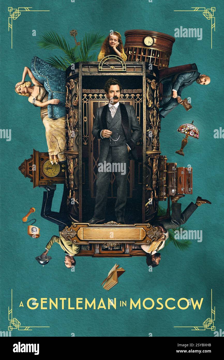 A GENTLEMAN IN MOSCOW (2024), RÉALISÉ PAR SAM MILLER ET SARAH O'GORMAN. Crédit : Lionsgate Television / Paramount Television Studios / album Banque D'Images