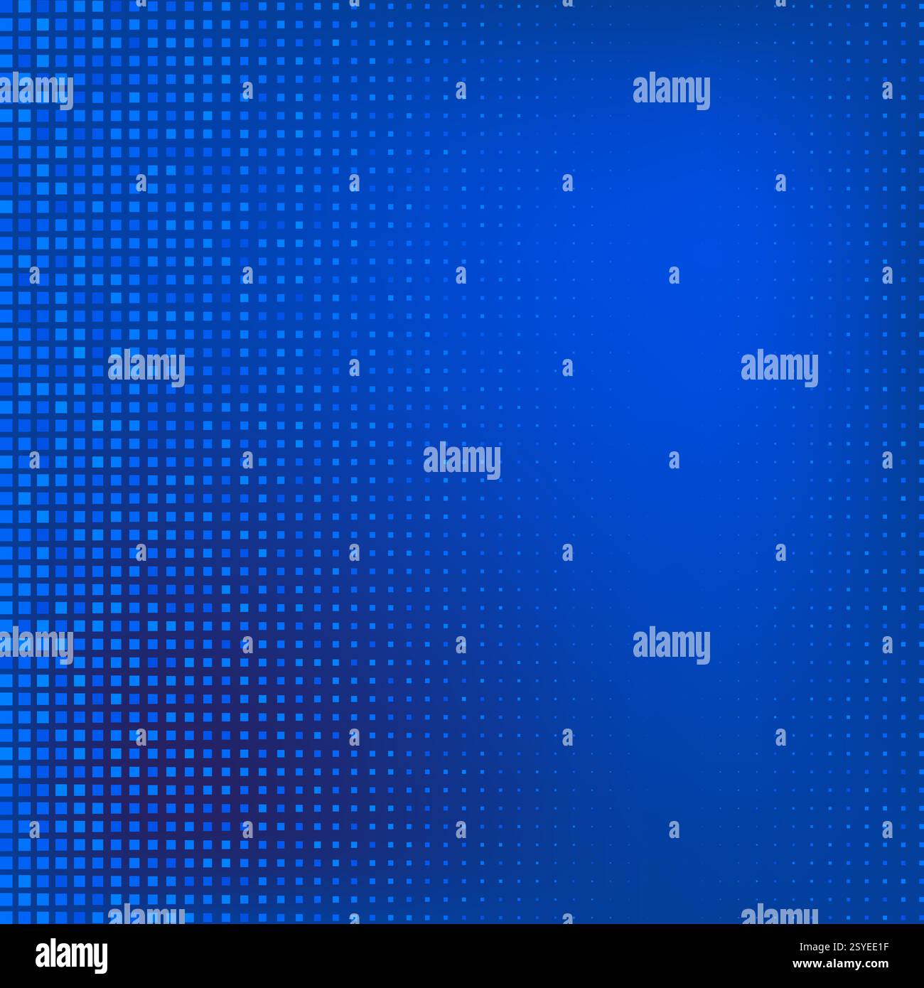 Vector Blue Tech Finance Fintech fond. Motif de pixels abstrait. Contexte de présentation de la technologie commerciale numérique ou de la recherche scientifique. Illustration de Vecteur