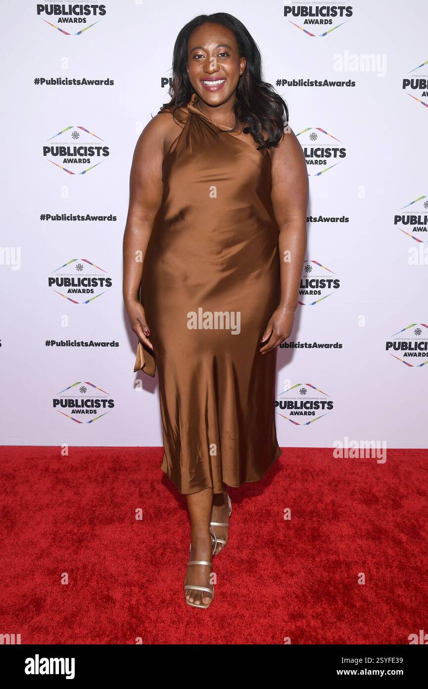 Los Angeles, États-Unis. 28 février 2025. Angelique Jackson assiste à la 62e cérémonie des Prix des publicistes de l'International Cinematographers Guild (ICG) au Beverly Wilshire Hotel, Los Angeles, CA, le 28 février 2025. (Photo par Anthony Behar/SipaUSA) crédit : Sipa USA/Alamy Live News Banque D'Images