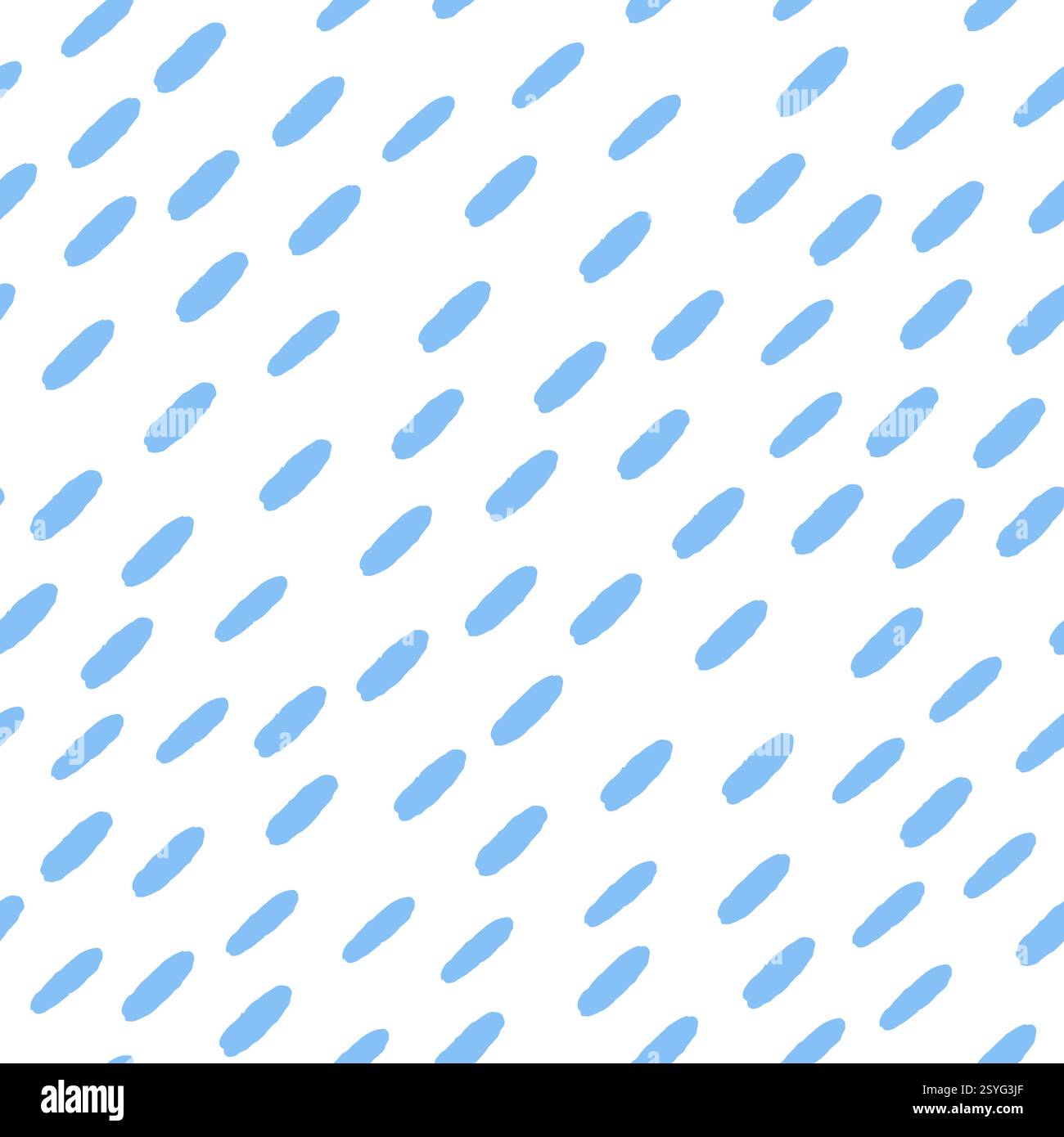 Motif de pluie simple. Petit arrière-plan de tiret. Illustration des précipitations. Lignes diagonales pointillées bleues. Texture vectorielle Illustration de Vecteur