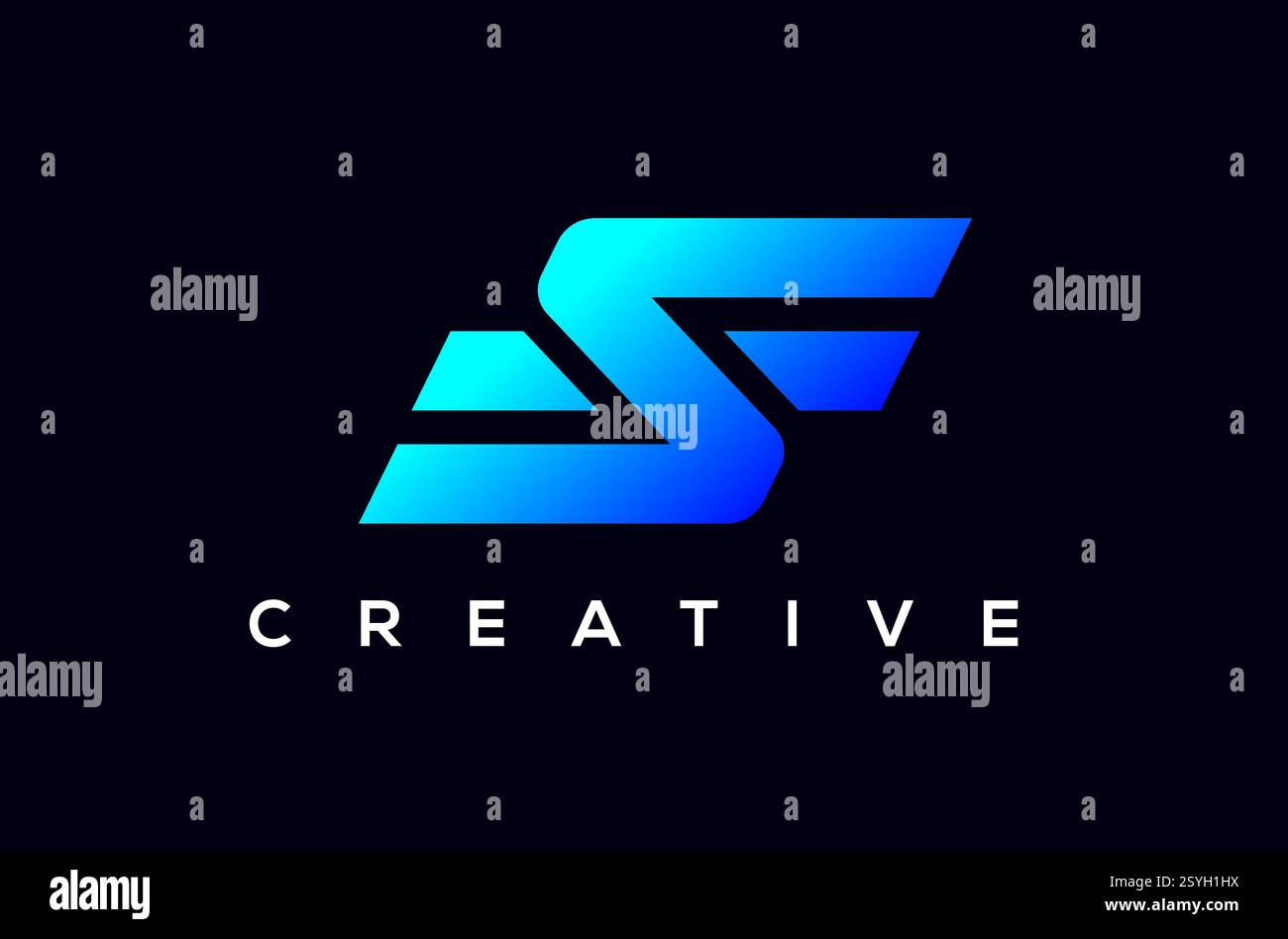 Letter S Technology logo Design, Fast Super Speed Wings S lettre, Futuristic style logo, S Icon Symbol illustrations vectorielles, SF logo, Modern Digital Illustration de Vecteur