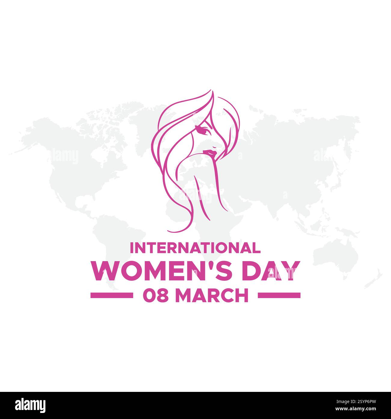 Fond de carte de voeux de journée des femmes. Une carte de vœux à partir du 8 mars. Journée internationale de la femme. Illustration vectorielle. Illustration de Vecteur
