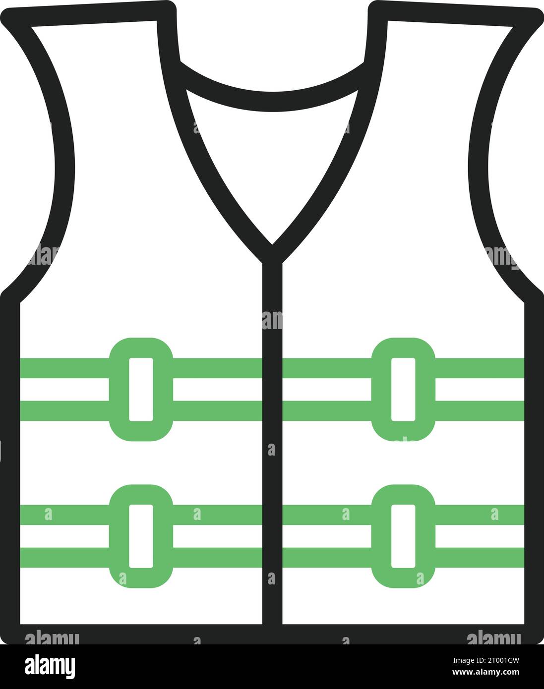 Image vectorielle de l'icône de protection Vest. Illustration de Vecteur