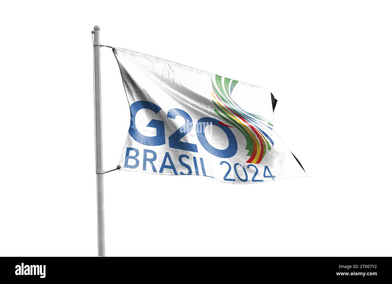 Le sommet du G20 de Rio de Janeiro en 2024 Banque D'Images