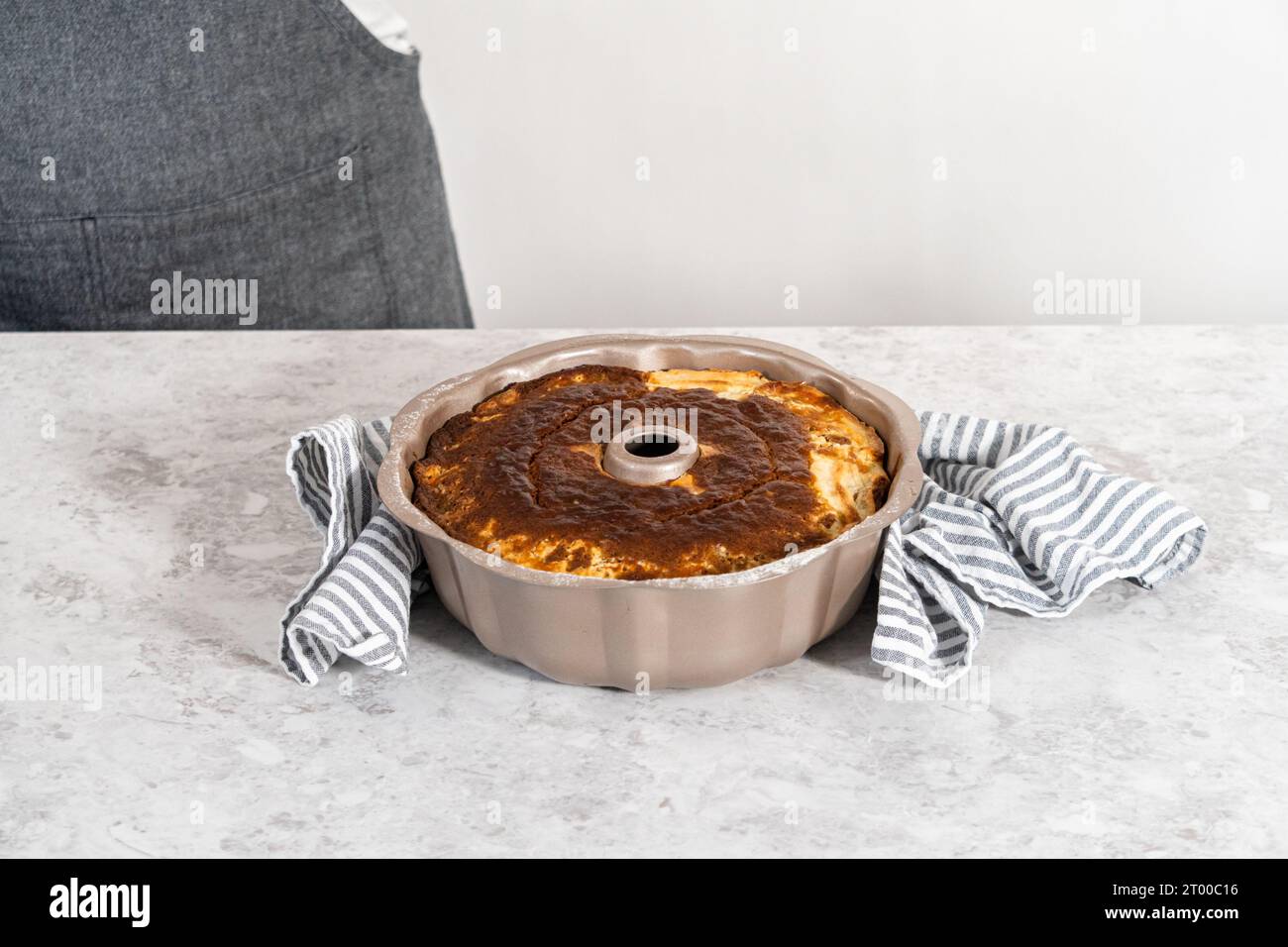 Gâteau de carotte avec glaçage au fromage à la crème Banque D'Images