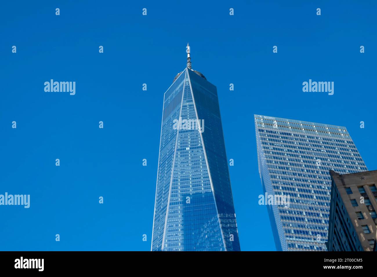 Freedom Tower One World Trade Center à New York Banque D'Images