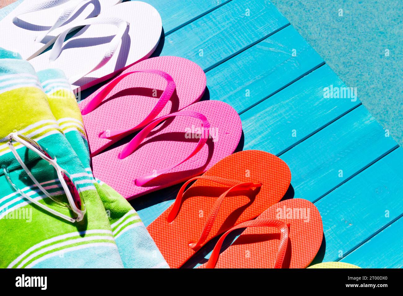 Tongs Banque D'Images