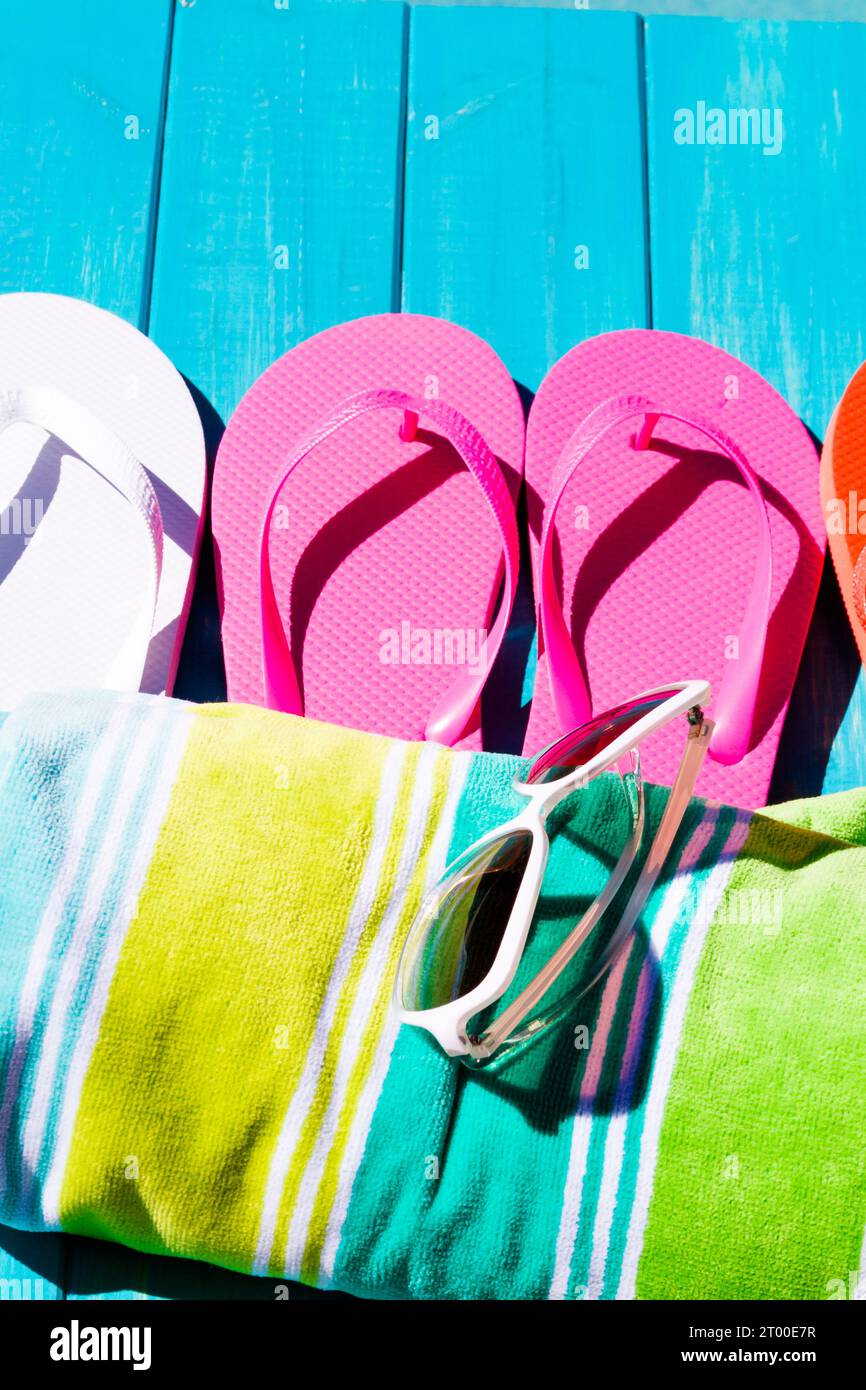 Tongs Banque D'Images