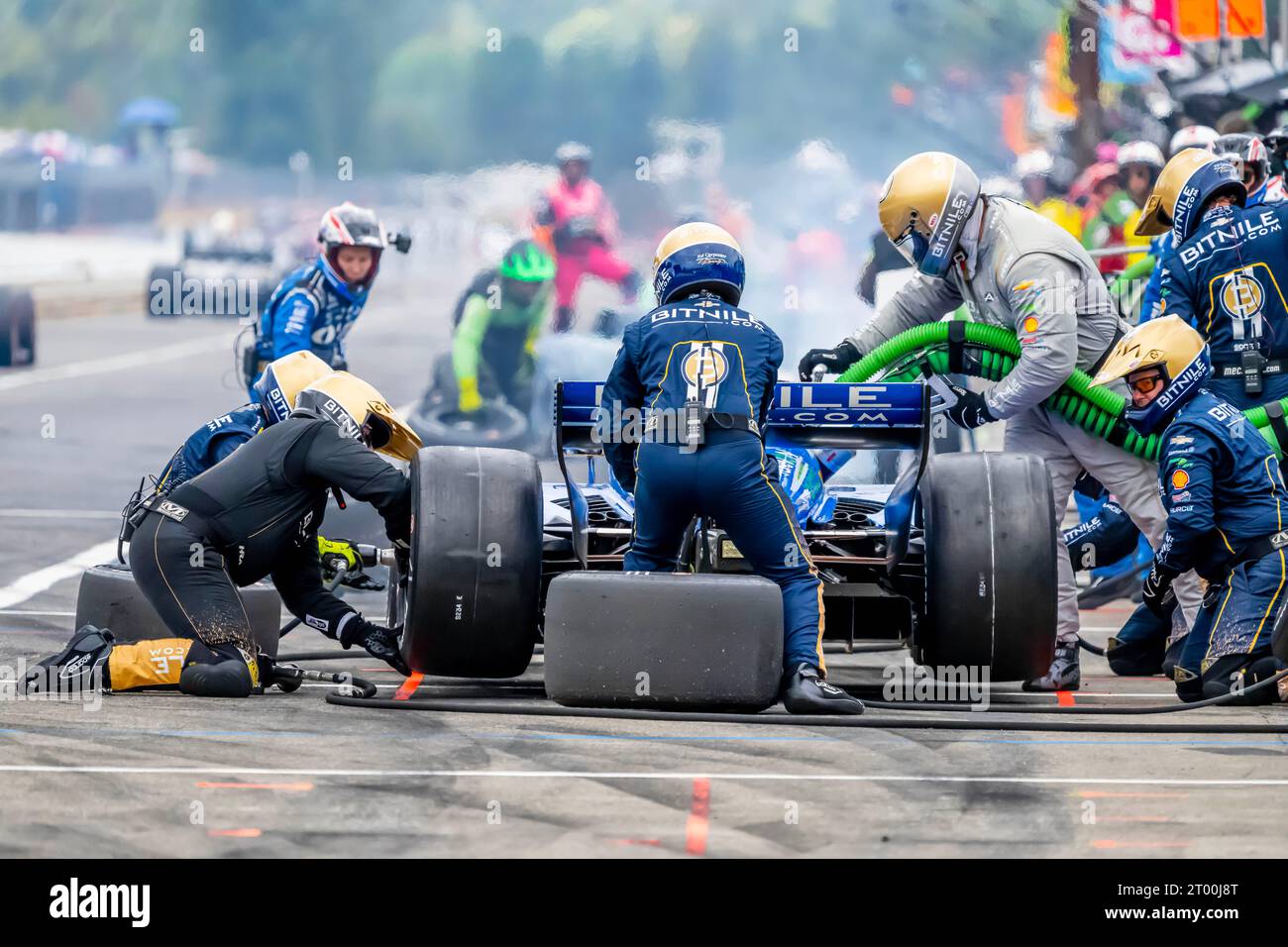 INDYCAR Series 2023 : Grand Prix Bitnile.com de Portland Ed Carpenter Racing Chevrolet Banque D'Images