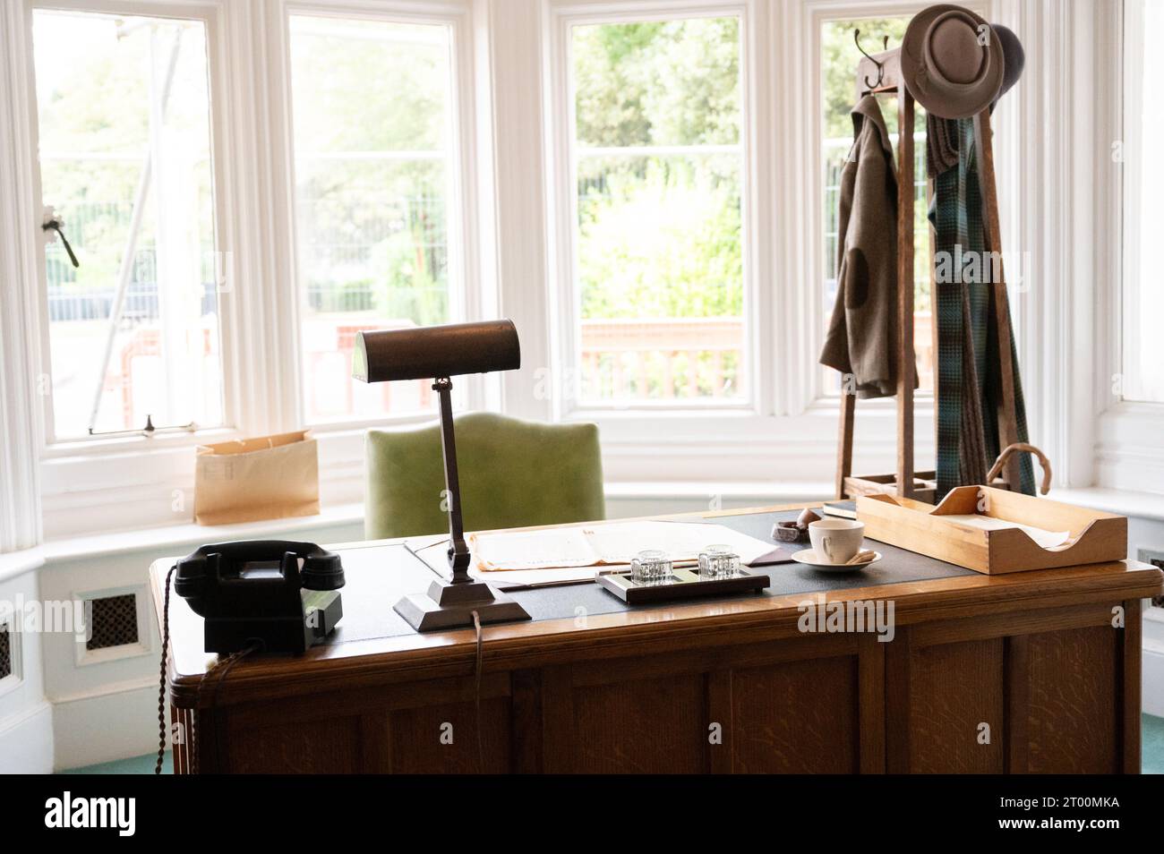 Bletchley Park, autrefois le berceau de la codebreaking britannique, accueille également le premier sommet mondial sur la sécurité de l'IA en novembre 2023 Banque D'Images