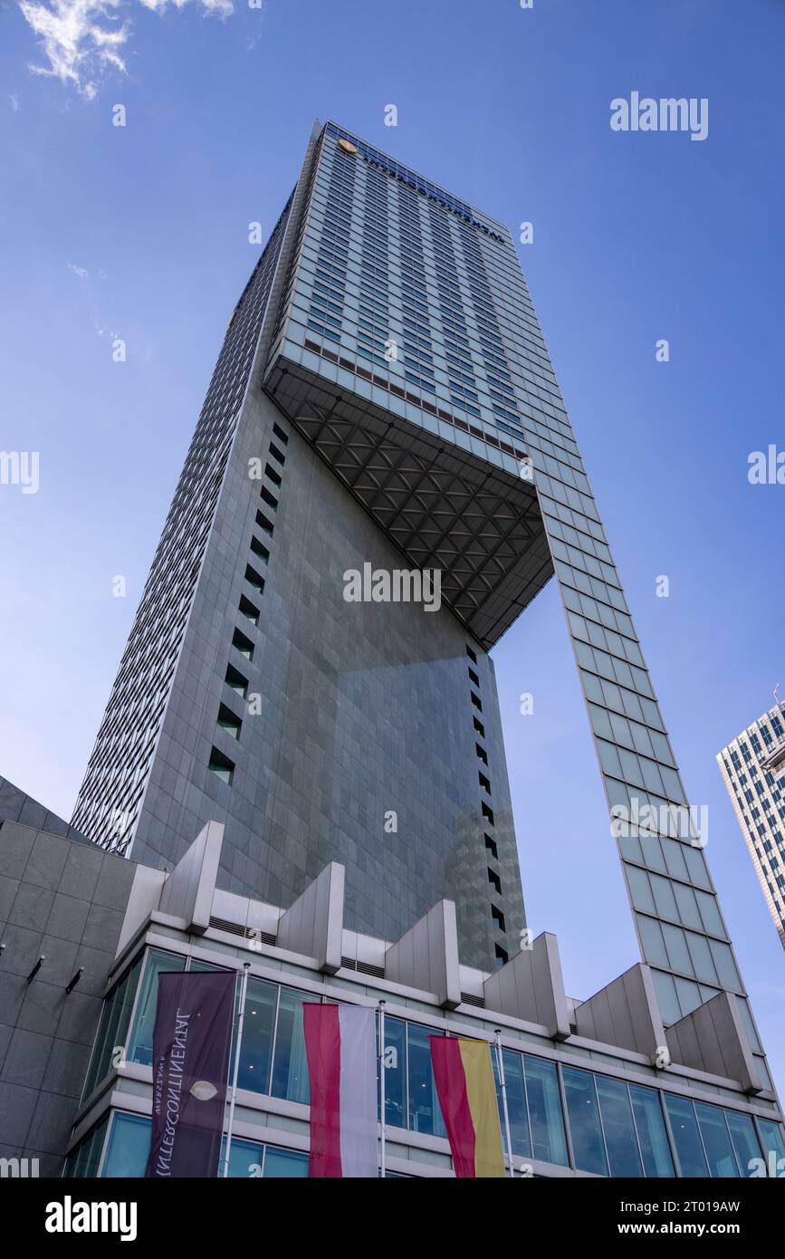 Extérieur, hôtel de luxe InterContinental Varsovie, Pologne Banque D'Images