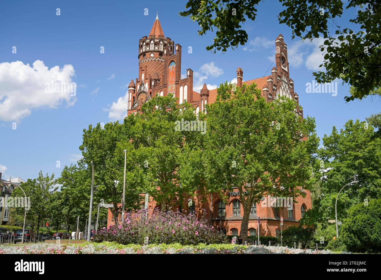 Rathaus, Berkaer Platz, Schmargendorf, Wilmersdorf, Berlin, Deutschland *** Hôtel de ville, Berkaer Platz, Schmargendorf, Wilmersdorf, Berlin, Allemagne crédit : Imago/Alamy Live News Banque D'Images