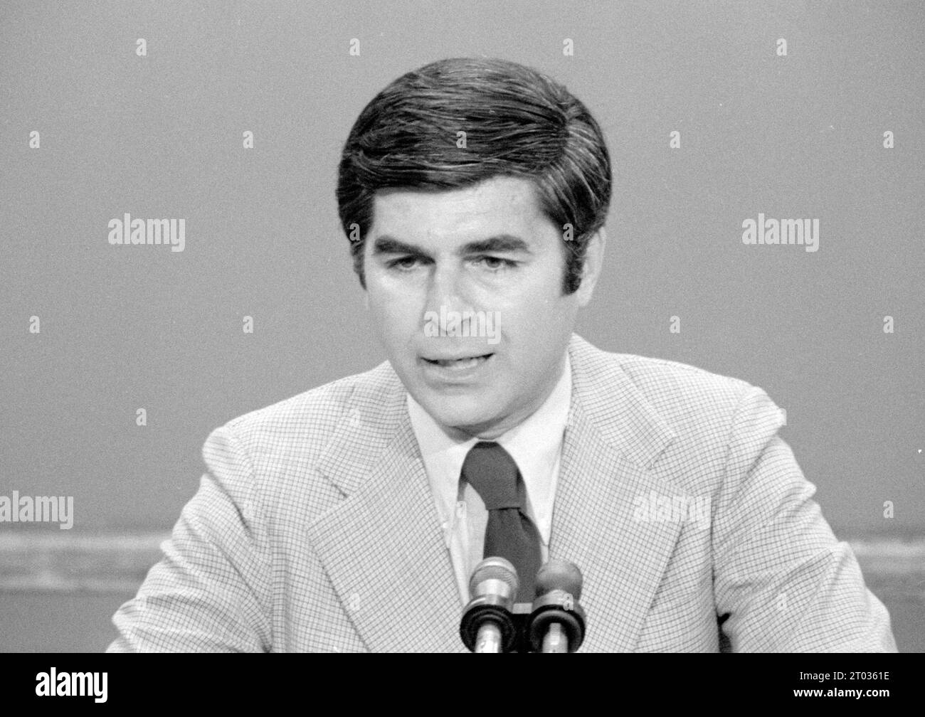 Convention démocratique à N.Y.C. Michael Dukakis en 1976, États-Unis Banque D'Images