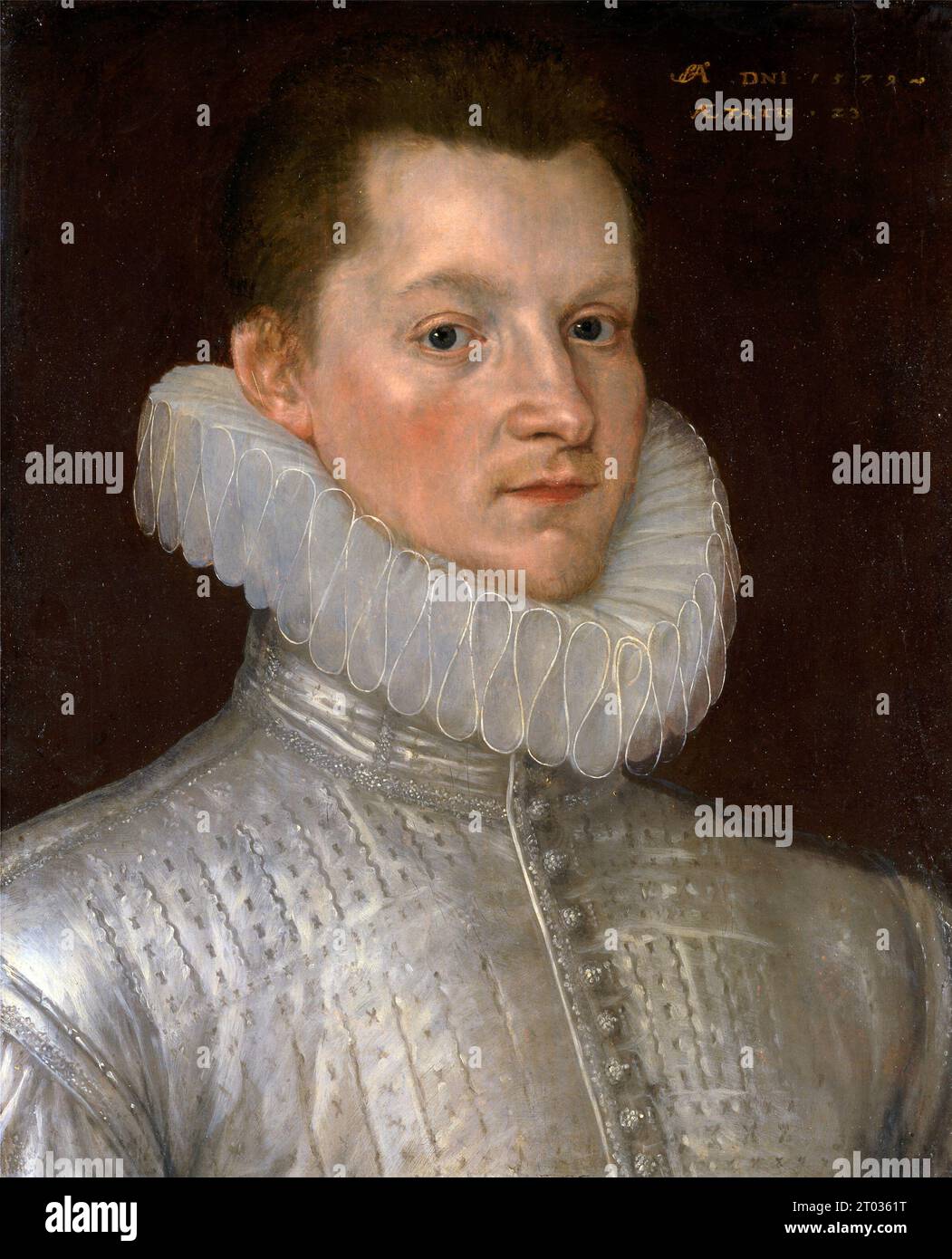 John Smythe, 1579, de Cornelis Ketel Banque D'Images