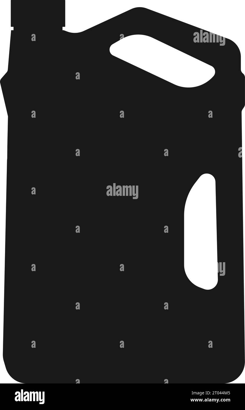 conception d'illustration vectorielle d'icône de bouteille d'huile de moteur Illustration de Vecteur