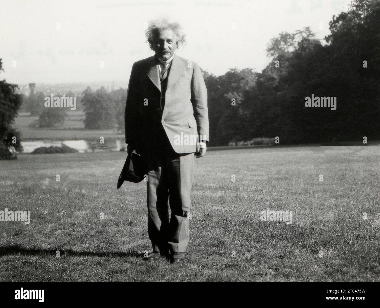 Albert Einstein, physicien théoricien, théorie générale de la relativité, prix Nobel, vers 1950, USA Banque D'Images