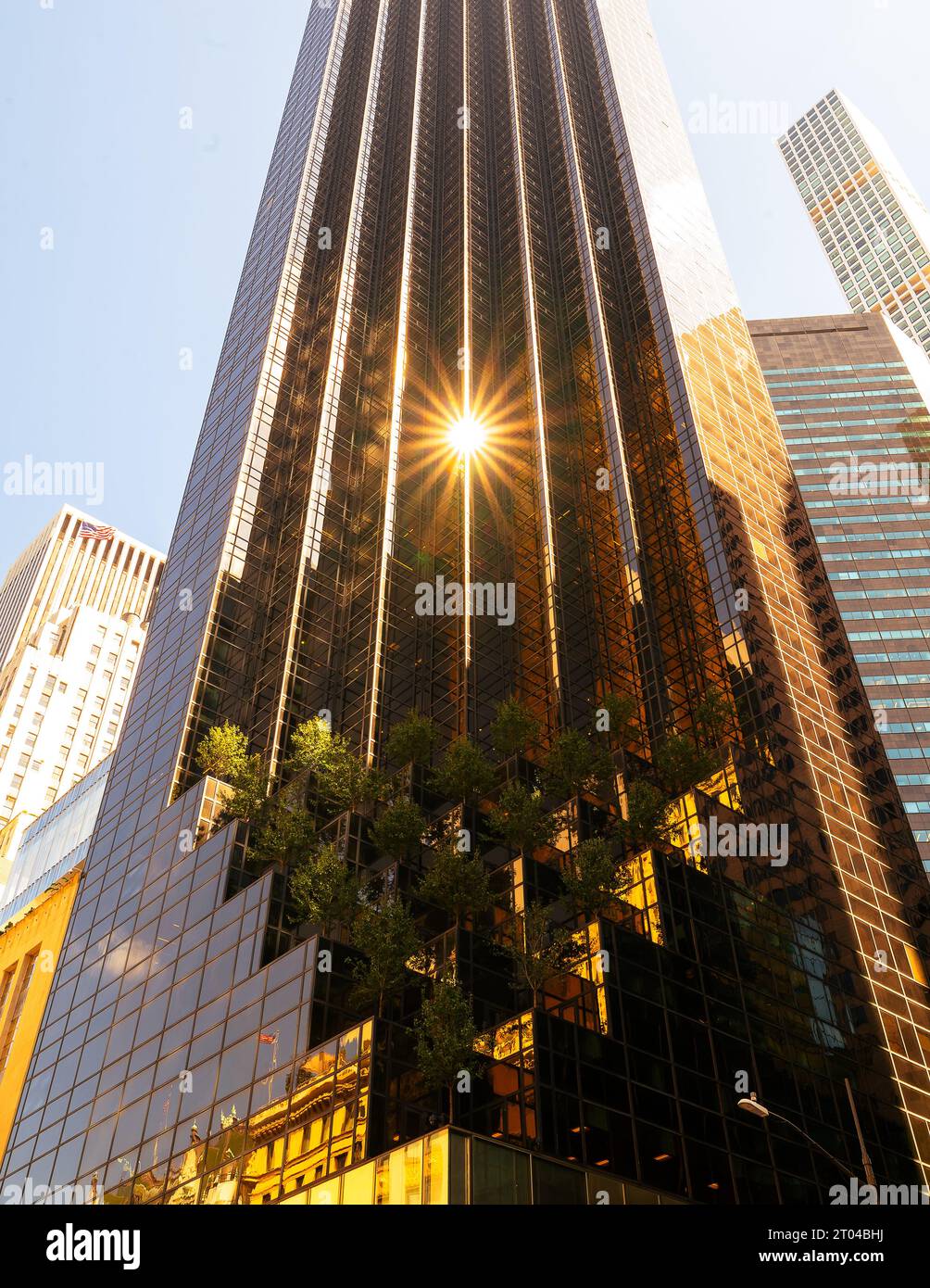 09.19.23. New York, États-Unis. La tour Trump à Manhattan. Banque D'Images