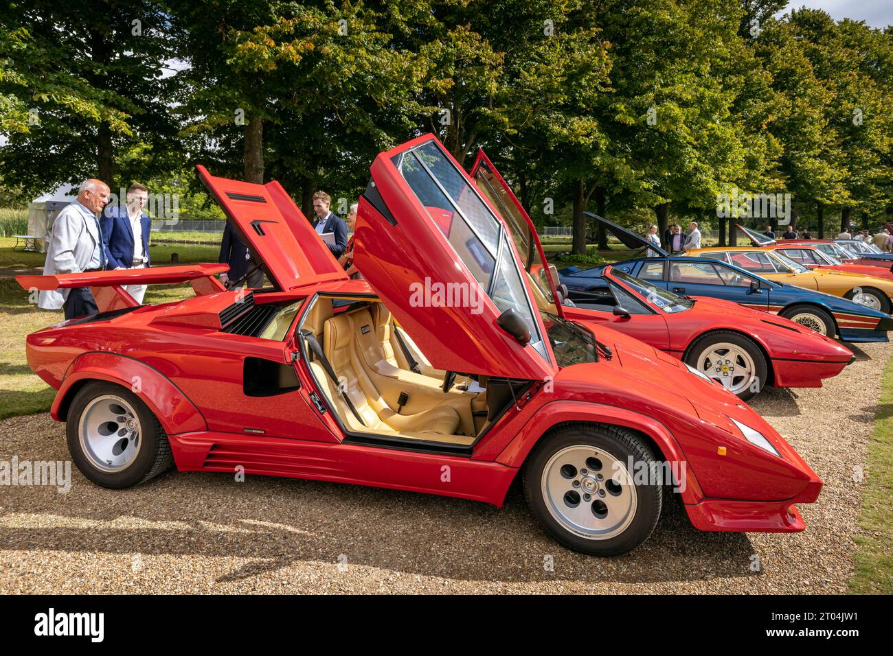 Lamborghini Countach, Concours of Elegance 2023, Hampton court Palace, Londres, Royaume-Uni Banque D'Images