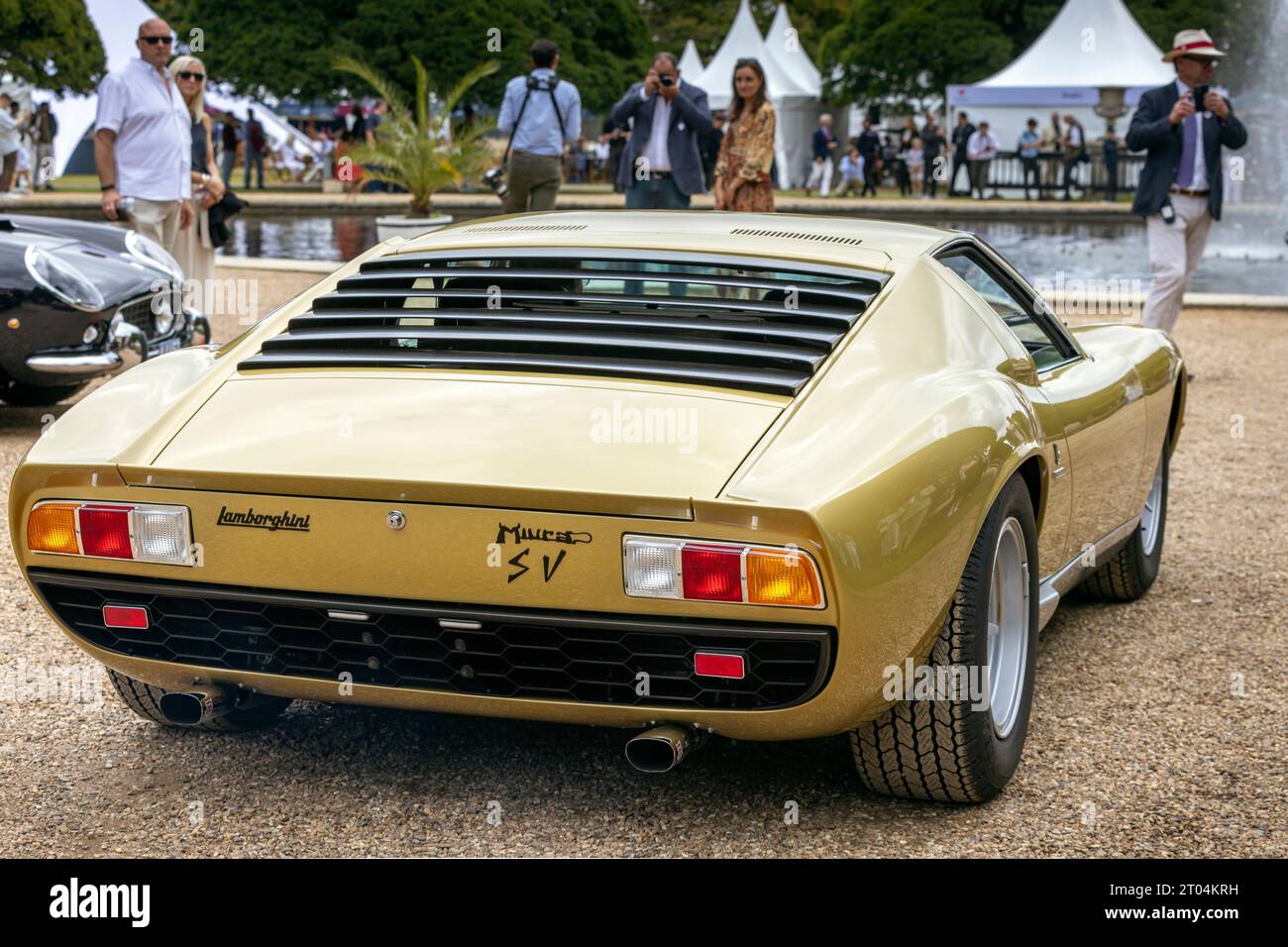 1971 Lamborghini Miura P400 SV, vainqueur de la décennie : 1970s, Concours of Elegance 2023, Hampton court Palace, Londres, Royaume-Uni Banque D'Images