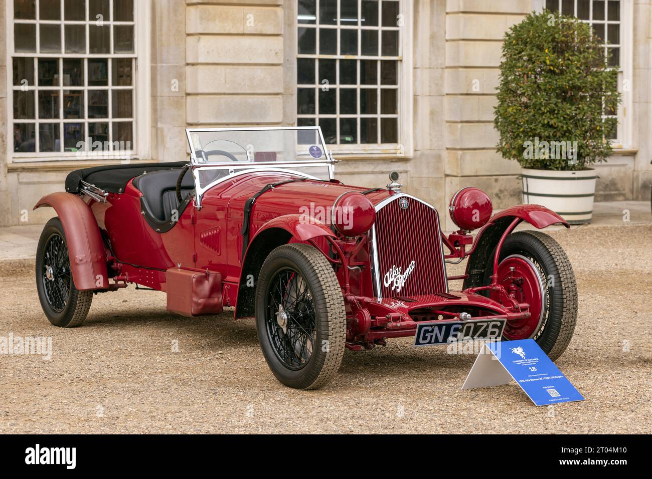 1931 Alfa Romeo 8C 2300 Monza Spider, vainqueur des 24 heures du Mans 1931, Concours of Elegance 2023, Hampton court Palace, Londres, Royaume-Uni Banque D'Images