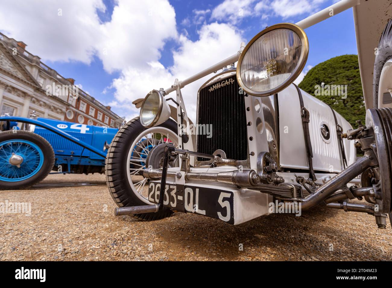 1926 Amilcar CO, le Mans entry, Concours of Elegance 2023, Hampton court Palace, Londres, Royaume-Uni Banque D'Images