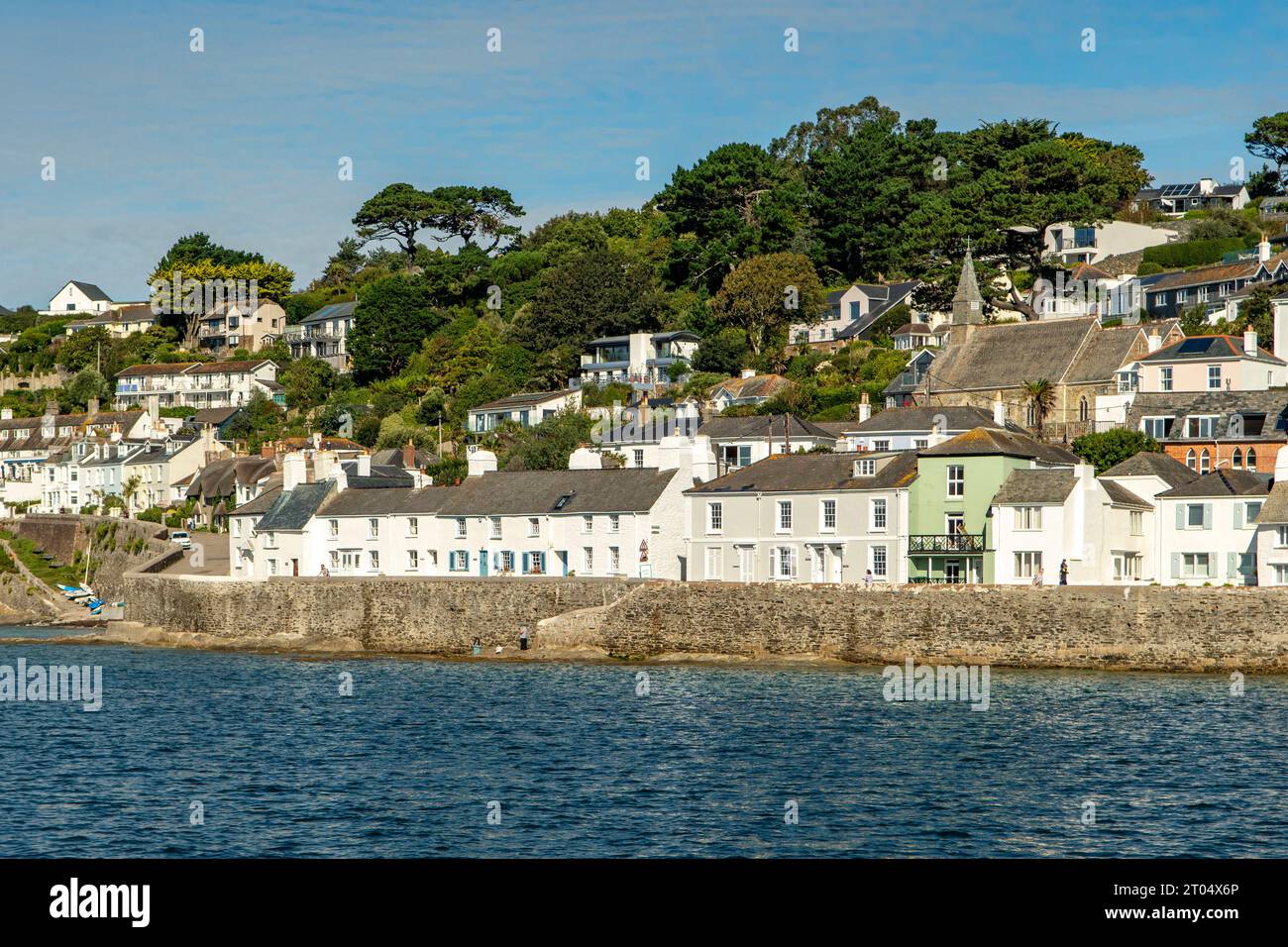 Waterfront Housing à St Mawes, Cornwall, Angleterre Banque D'Images