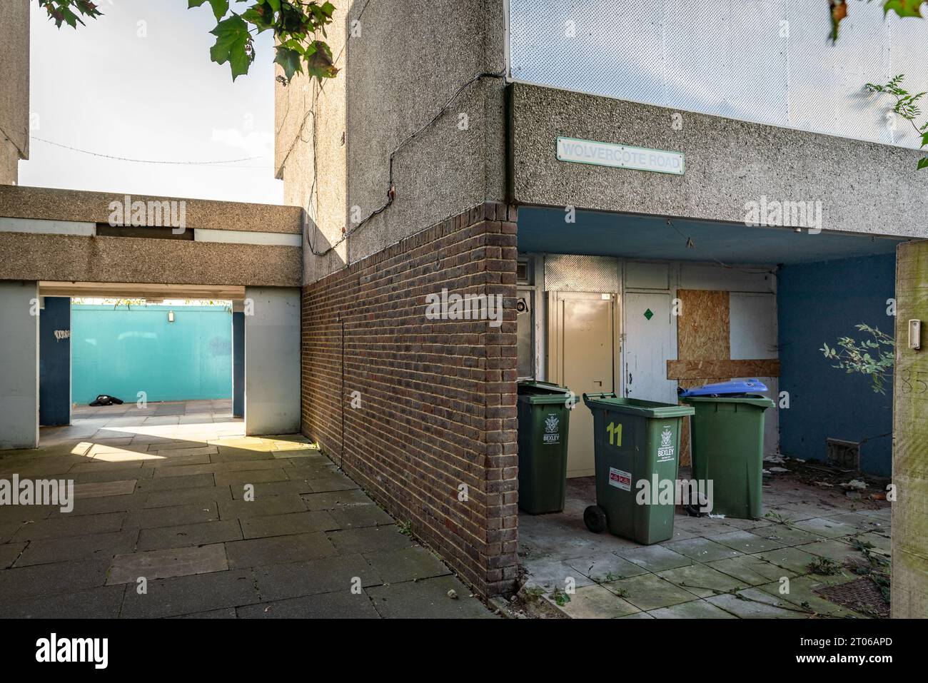 Londres, RoyaumeUni. 3 octobre 2023. Lesnes Estate à Bexley, South