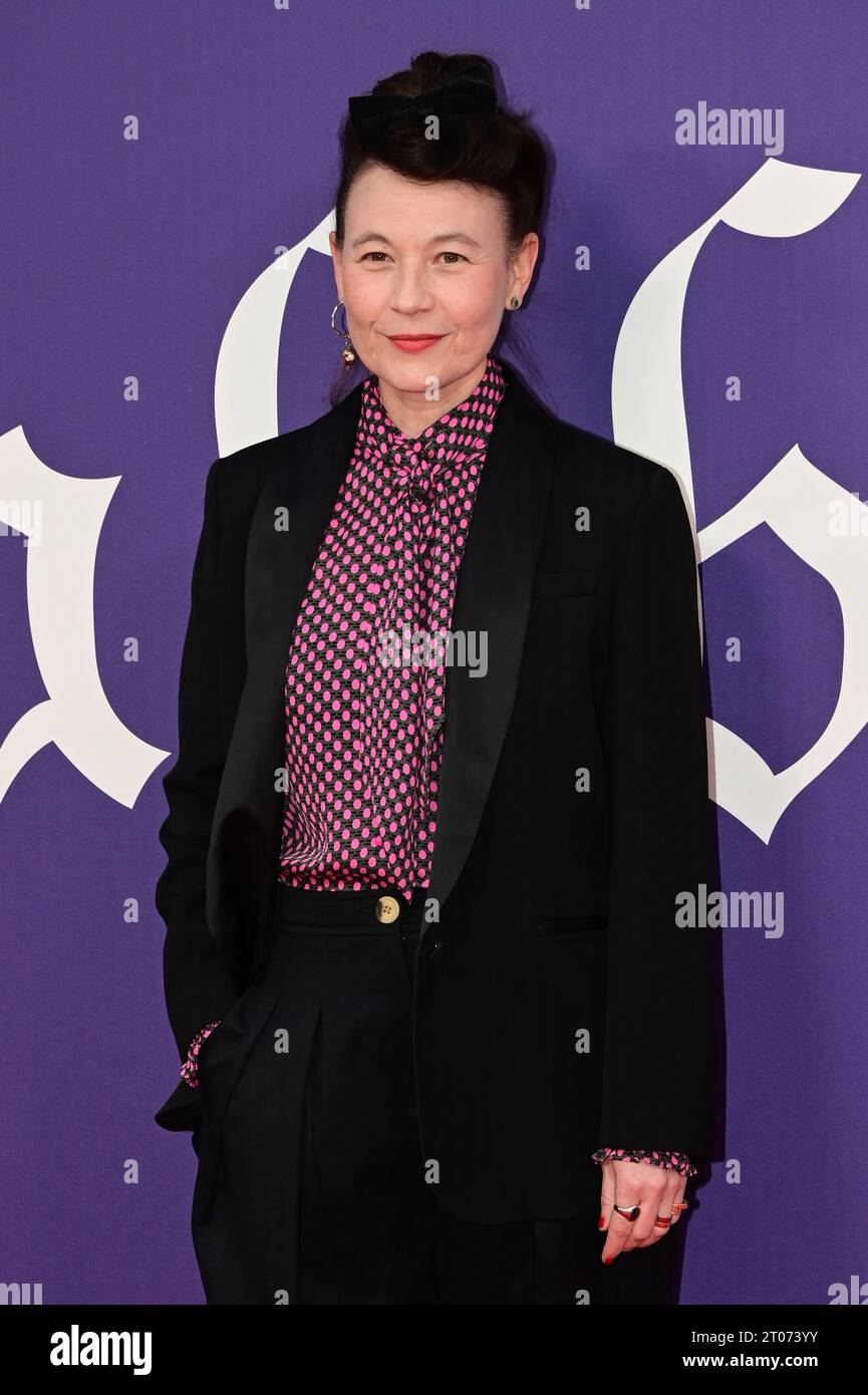 Royal Festival Hall, Londres, Royaume-Uni. 2 octobre 2023. BFI 2023 : Kristy Matheson assiste au gala Saltburn - Opening Night, Londres, Royaume-Uni. Crédit : Voir Li/Picture Capital/Alamy Live News Banque D'Images