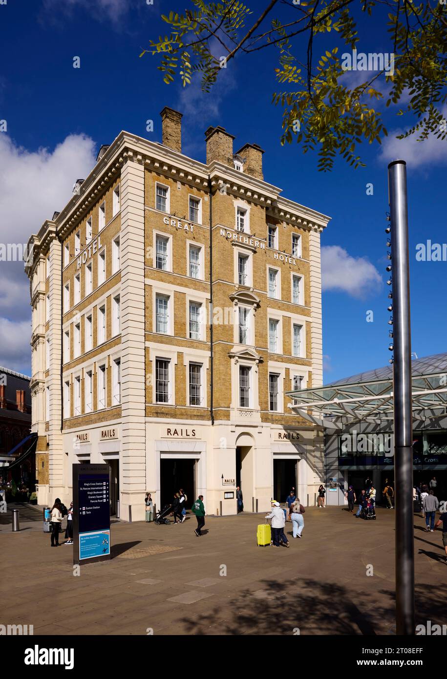 Great Northern Hotel, Kings Cross London Banque D'Images
