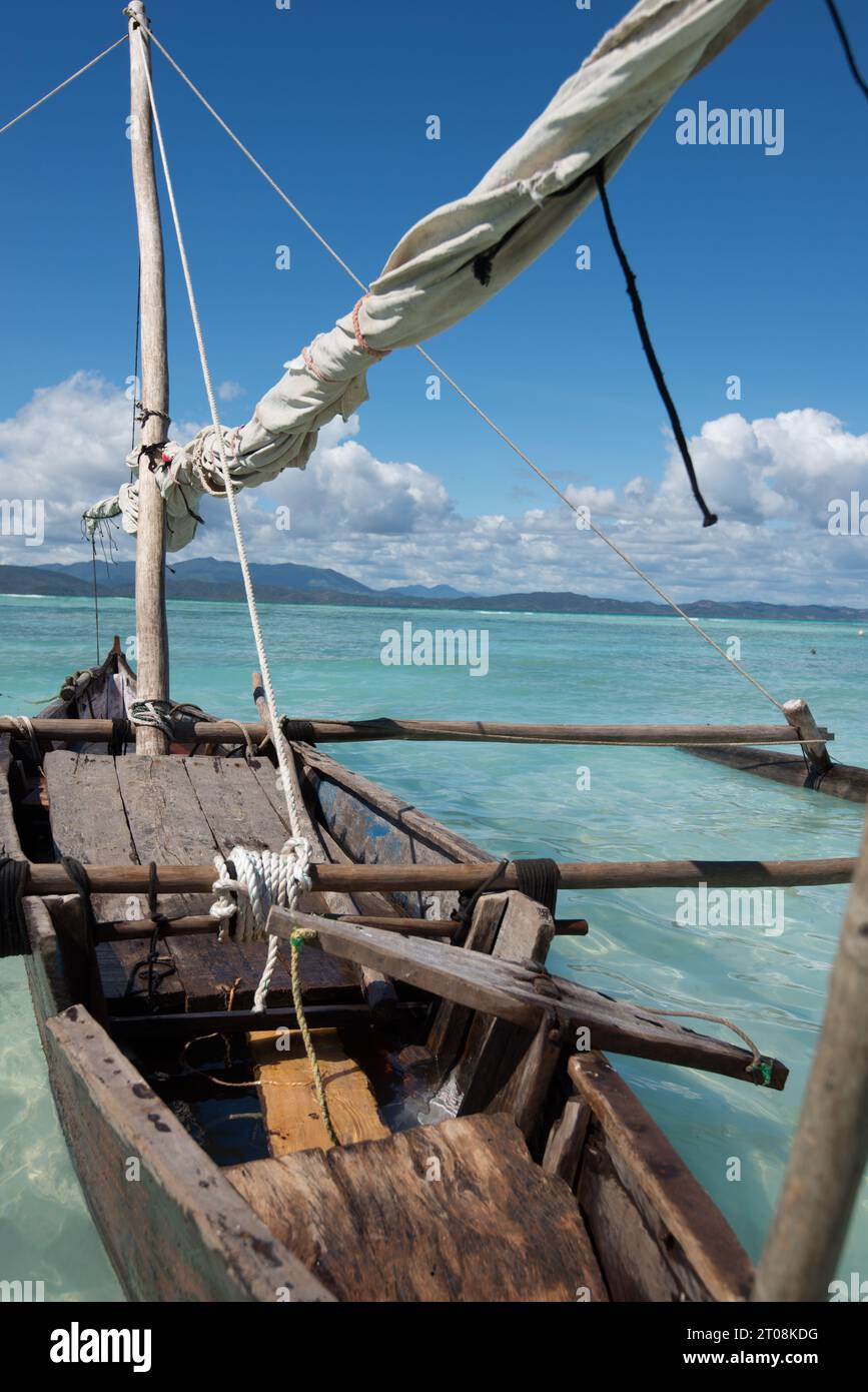 Nosy Be ou Nossi-bé est une île au large de la côte nord-ouest de Madagascar Banque D'Images