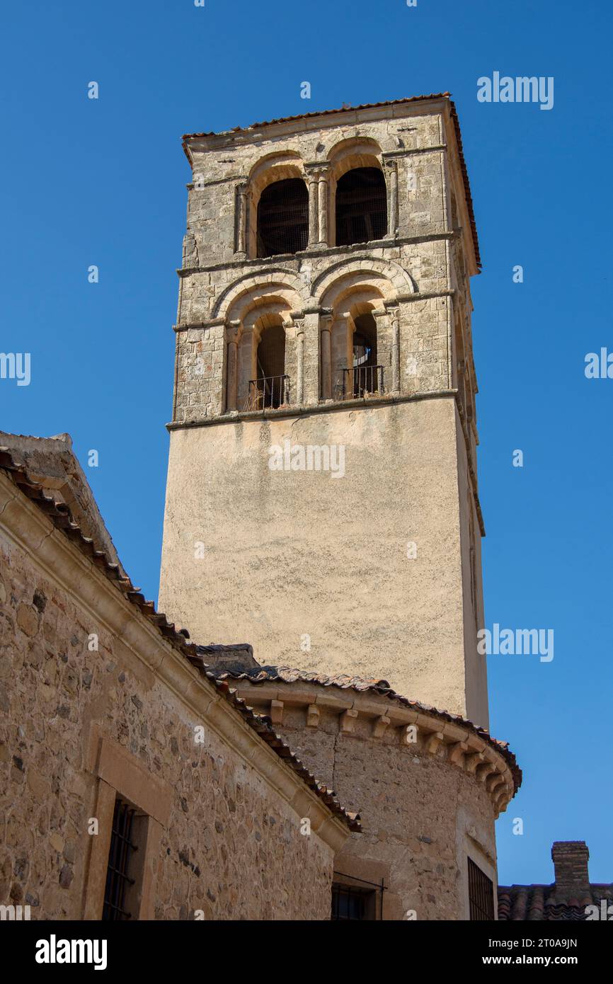 Iglesia de San Juan Bautista en Pedraza Banque D'Images