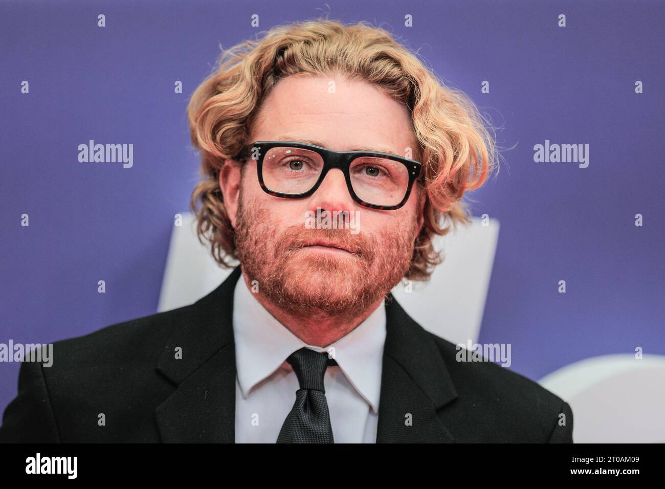 Londres, Royaume-Uni. 05 octobre 2023. Erik Messerschmidt, cinéaste de 'The Killer'. Arrivée sur tapis rouge pour la première britannique du film « The Killer » au South Bank Centre pour le BFI London British film Festival. Crédit : Imageplotter/EMPICS/Alamy Live News Banque D'Images