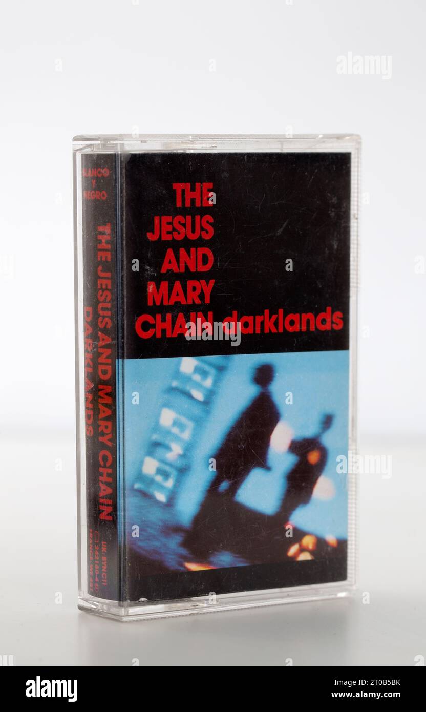 Jesus and the Mary Chain DARKLANDS Music cassette Banque D'Images