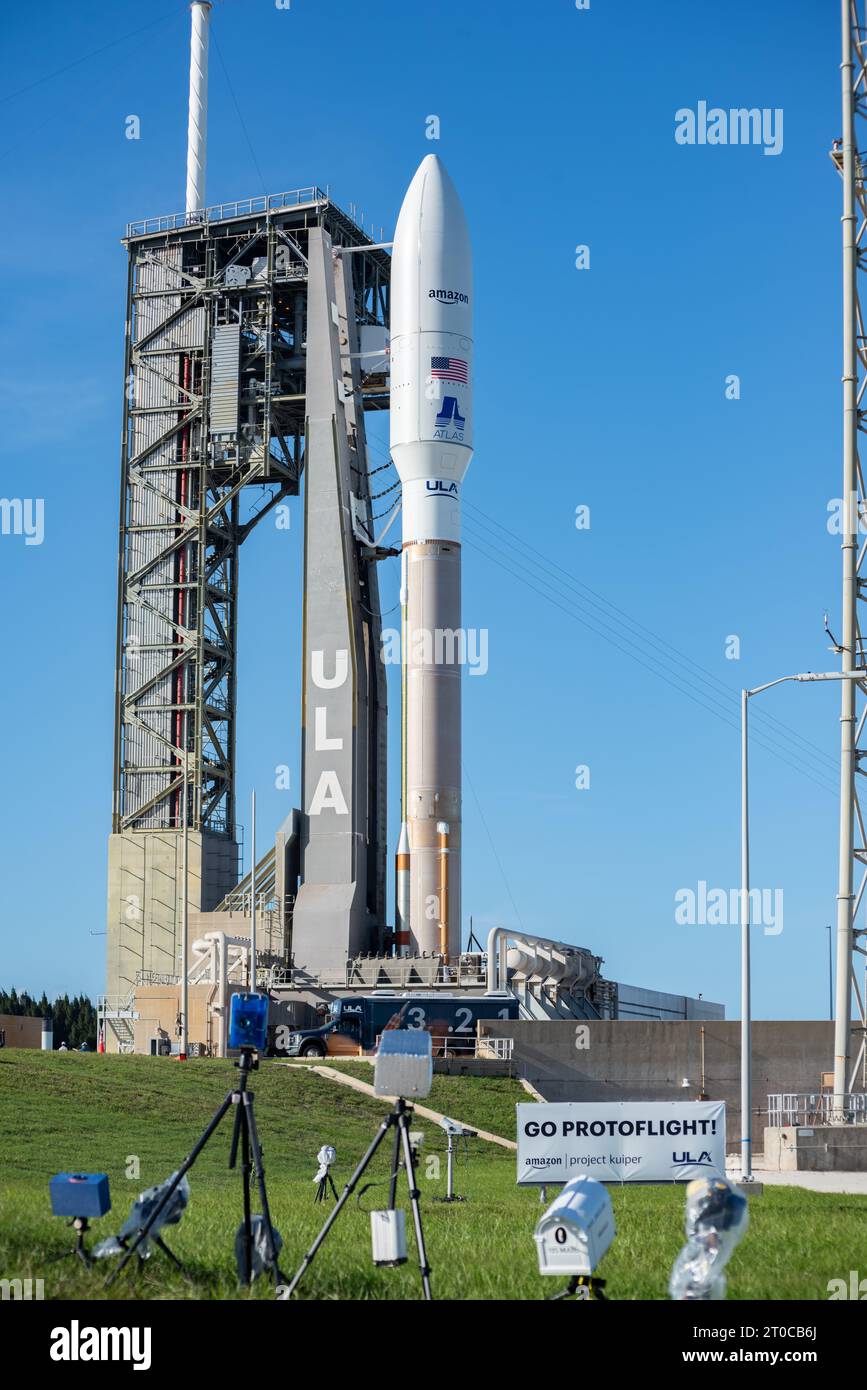 United Launch Alliance Atlas V 501 Rocket Banque D'Images