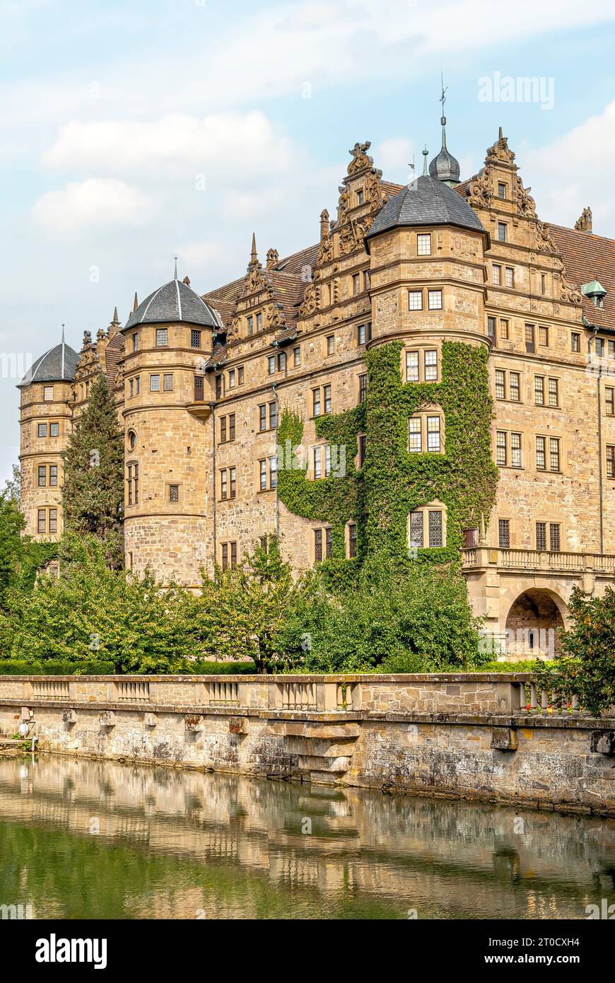 Château Neuenstein à Baden Wuertemberg, Allemagne Banque D'Images