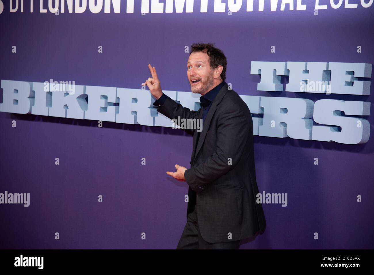 Londres, Royaume-Uni. 05 octobre 2023. Nick Moran assiste au gala « The Bikeriders » Headline lors du 67e BFI London film Festival au Royal Festival Hall. (Photo de Loredana Sangiuliano/SOPA Images/Sipa USA) crédit : SIPA USA/Alamy Live News Banque D'Images