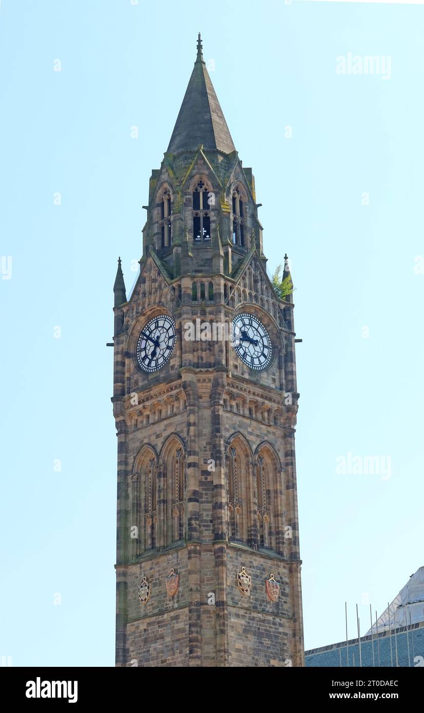Hôtel de ville de Rochdale, The Esplanade, Rochdale, Greater Manchester, Angleterre, OL16 1AZ Banque D'Images