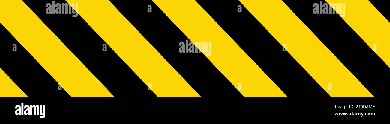 Avertissement, danger, arrière-plan de la bande de mise en garde Illustration de Vecteur