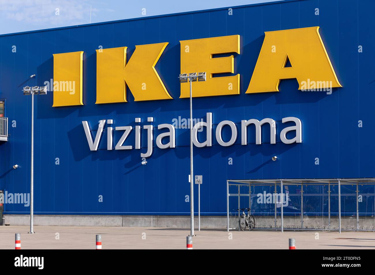 Belgrade, Serbie - 5 octobre 2023 : magasin IKEA à Belgrade, Serbie Banque D'Images