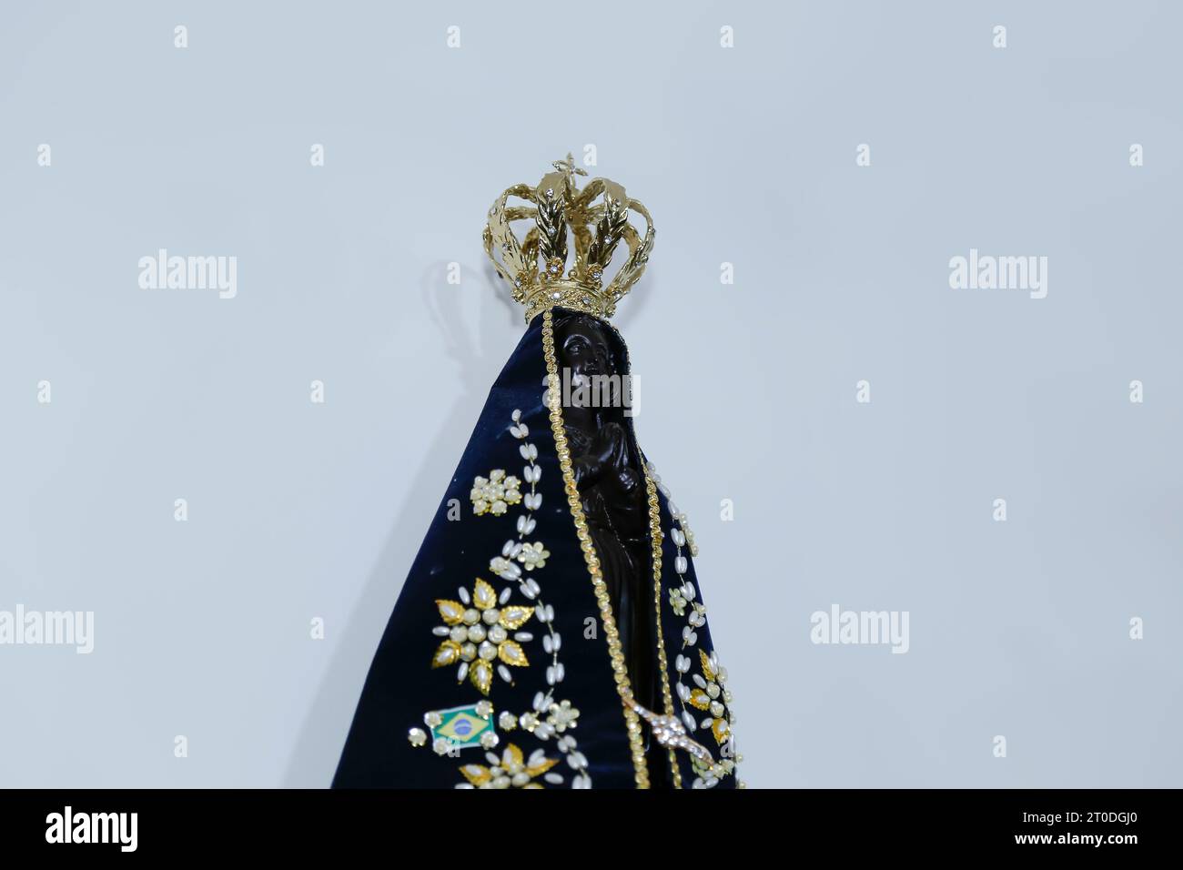 Notre Dame d'Aparecida Statue de l'image - Nossa Senhora Aparecida Banque D'Images