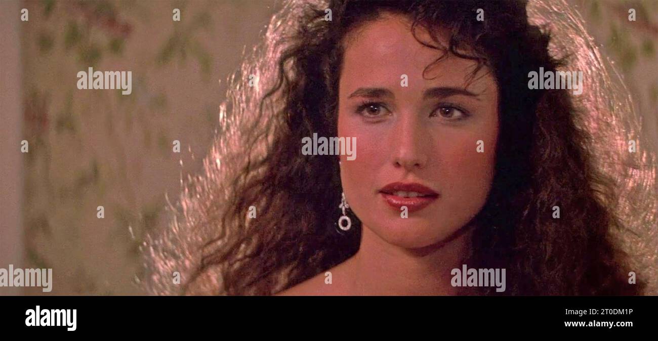 ST. ELMO'S FIRE 1985 film Columbia Pictures avec Andie MacDowell Banque D'Images