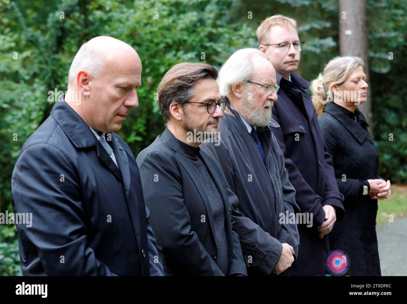 Regierenden Bürgermeister Kai Wegner, Thomas Kutschaty, stellvertretender Parteivorsitzender der SPD für den SPD-Parteivorstand, Wolfgang Thierse, Kuratoriumsvorsitzender der Bundeskanzler-Willy-Brandt-Stiftung Vizepräsident, Dennis Buchner, Bürgermeister des Abgeordnetenhauses von Berlin, Berlin, Kai Wegneden directeur général Wegnaty Weeden, Willy Weeden Kai vice-président du SPD pour le comité exécutif du SPD, Wolfgang Thierse, président du conseil d'administration du chancelier fédéral Willy Brandt Foun Banque D'Images