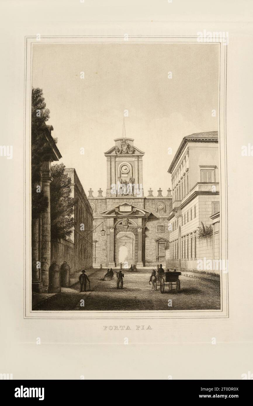 P. Cacchiatelli - G. Gleter, la science et les arts sous le pontificat de Pie IX, publié à Rome en 1860 par la Tipografia delle Belle Arti, via poli, 91. À l'intérieur, il y a des gravures représentant les œuvres publiques créées pendant le Pontificat de Pie IX Banque D'Images P. Cacchiatelli - G. Gleter, la science et les arts sous le pontificat de Pie IX, publié à Rome en 1860 par la Tipografia delle Belle Arti, via poli, 91. À l'intérieur, il y a des gravures représentant les œuvres publiques créées pendant le Pontificat de Pie IX Banque D'Images